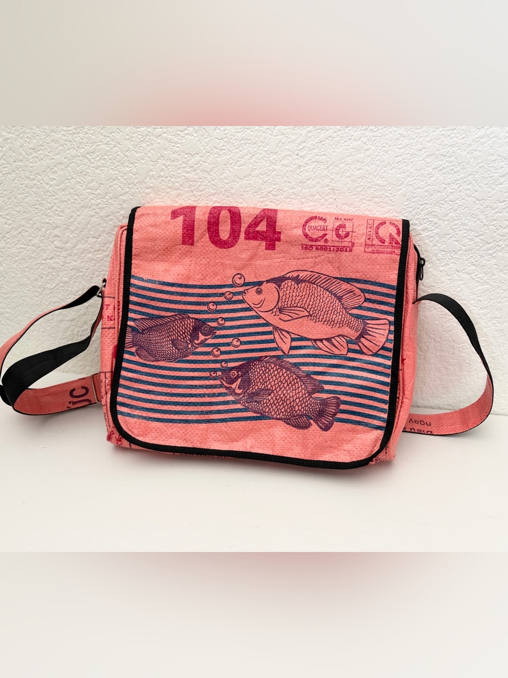 CEMENT6 Upcycled Messenger Bag Good Condition